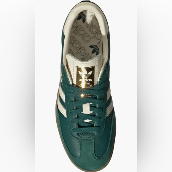 NWT Adidas Samba OG W Collegiate Green Cream White Sneakers Size Women’s 8 - Picture 5 of 16